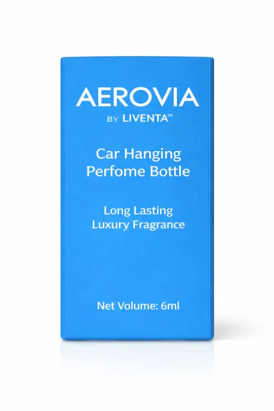 AEROVIA Car Hanging Perfume – 6ml Luxury Oil-Based Air Freshener for Rear-View Mirror
