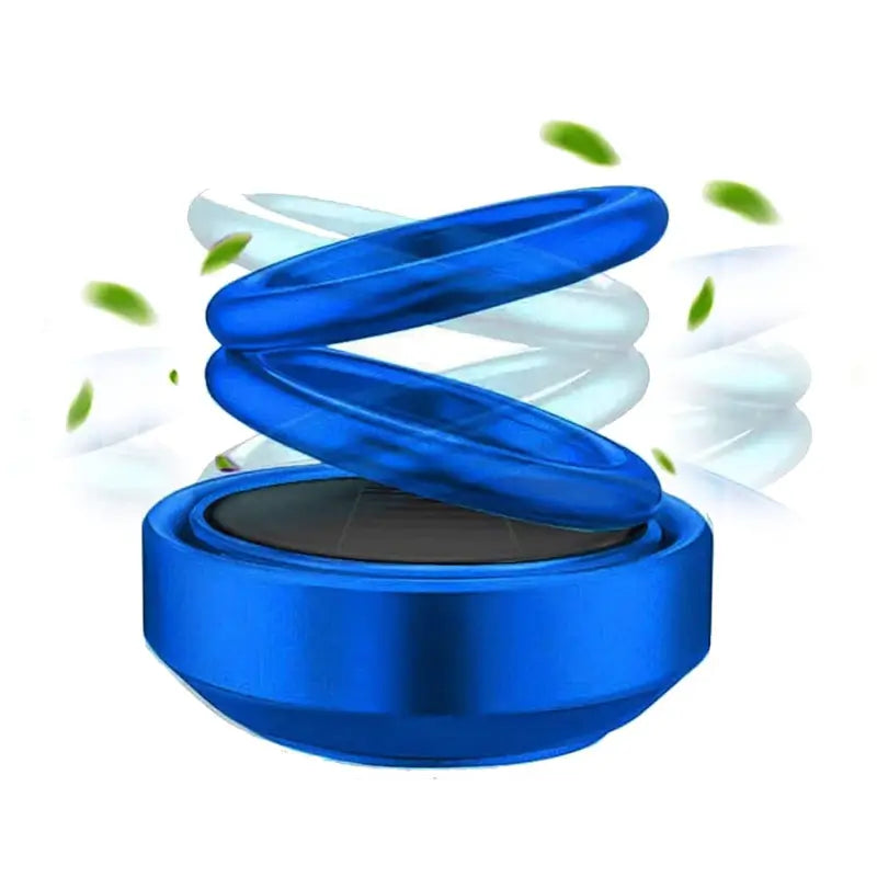 Solar Car Aroma Diffuser | 360° Rotating Air Freshener – No Battery, Solar Powered
